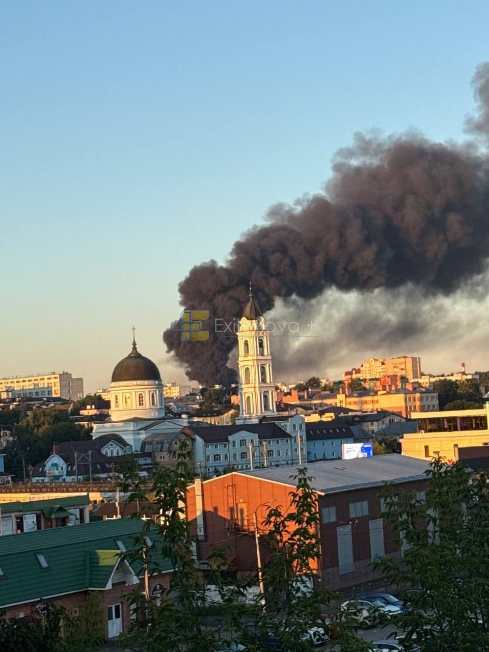 Oil depot, warehouse in Moscow Oblast reportedly set ablaze by Ukrainian drones