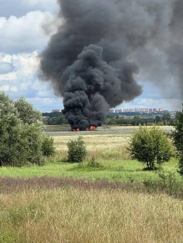 Russia's Su-57 fighter jet reportedly crashes during training flight in Moscow Oblast