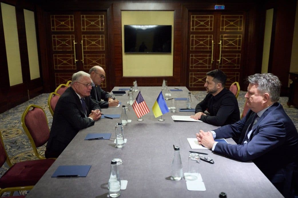 Zelensky, former Trump envoy Kellogg discuss Ukraine's air defense needs during visit to Kyiv