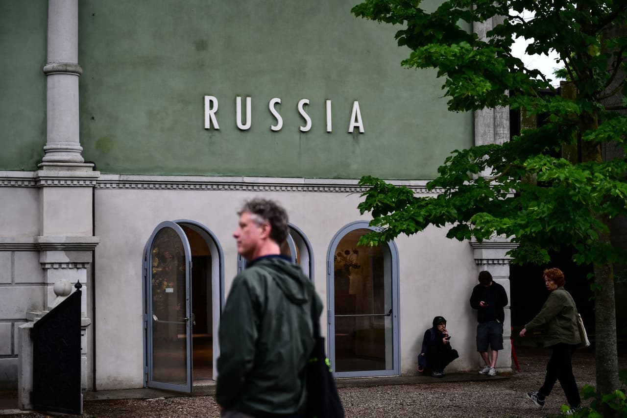 Inside the 'Pavilion of (Dis)sence,' a fight against Russia's weaponization of culture