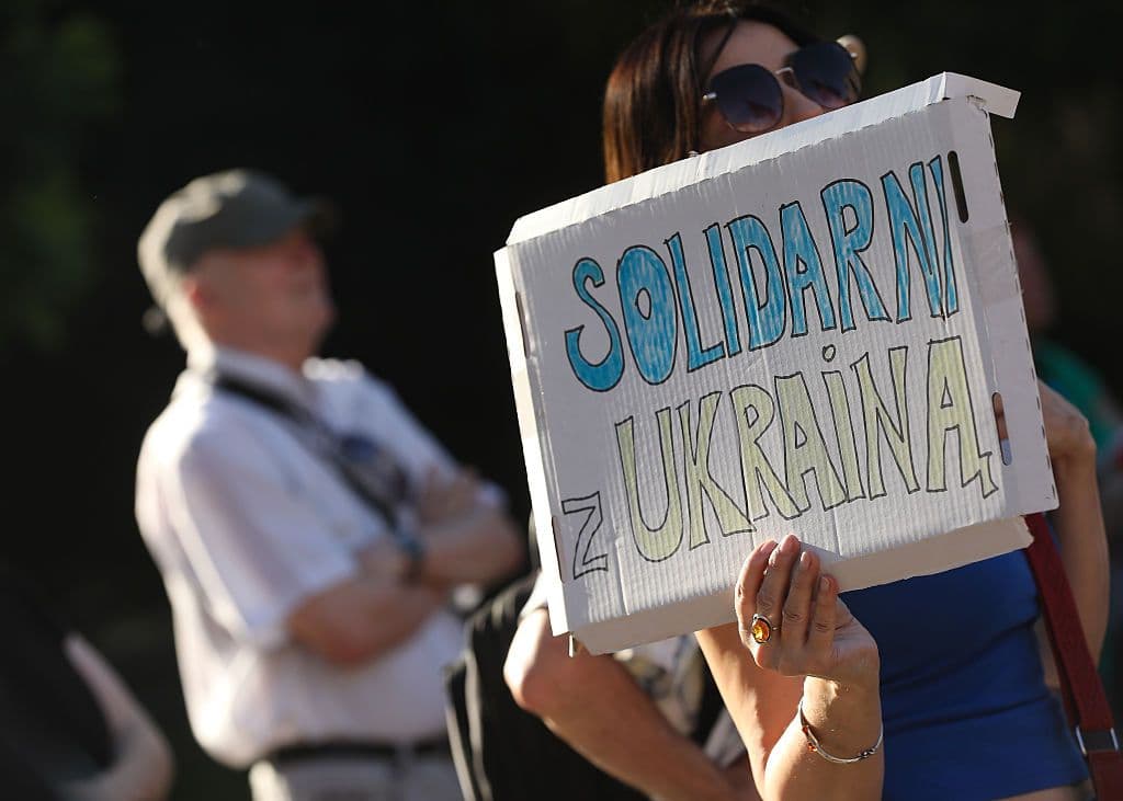 Poles take to streets in 22 cities to protest hate crimes against Ukrainians