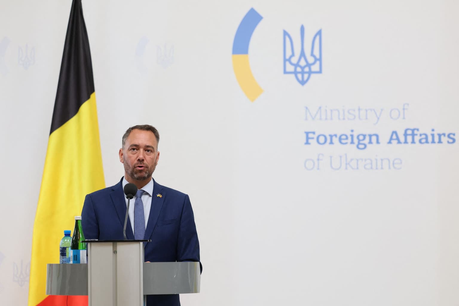 Belgium open to using frozen Russian assets to help Ukraine if Europe shares risks