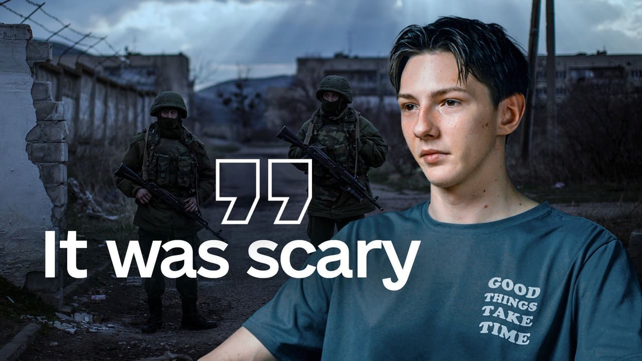 How a Ukrainian escaped Russian occupation – twice