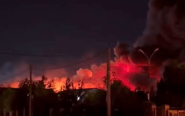 Ukraine reportedly targets Russia's Krasnodar, Ozon logistics centers in major attack