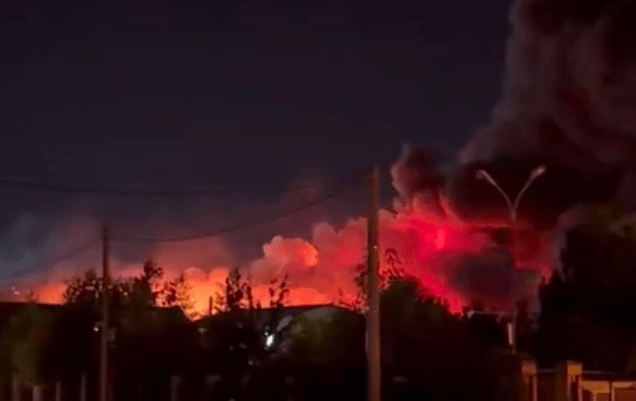 Ukraine reportedly targets Russia's Krasnodar, nearby Ozon logistics center in major attack