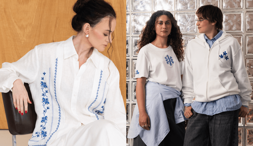 The Kyiv Independent 'Old Patterns, New Stories' store collection (Bogdana Ferguson/The Kyiv Independent)