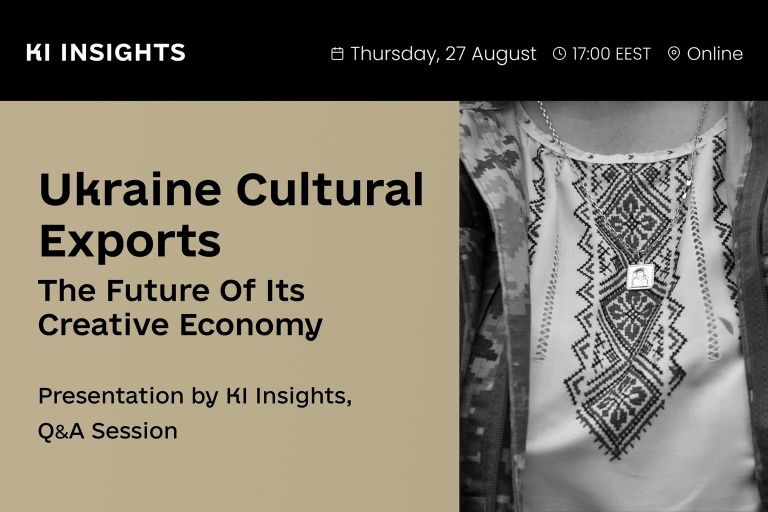 Cultural exports of wartime Ukraine and their economic potential — KI Insights special briefing