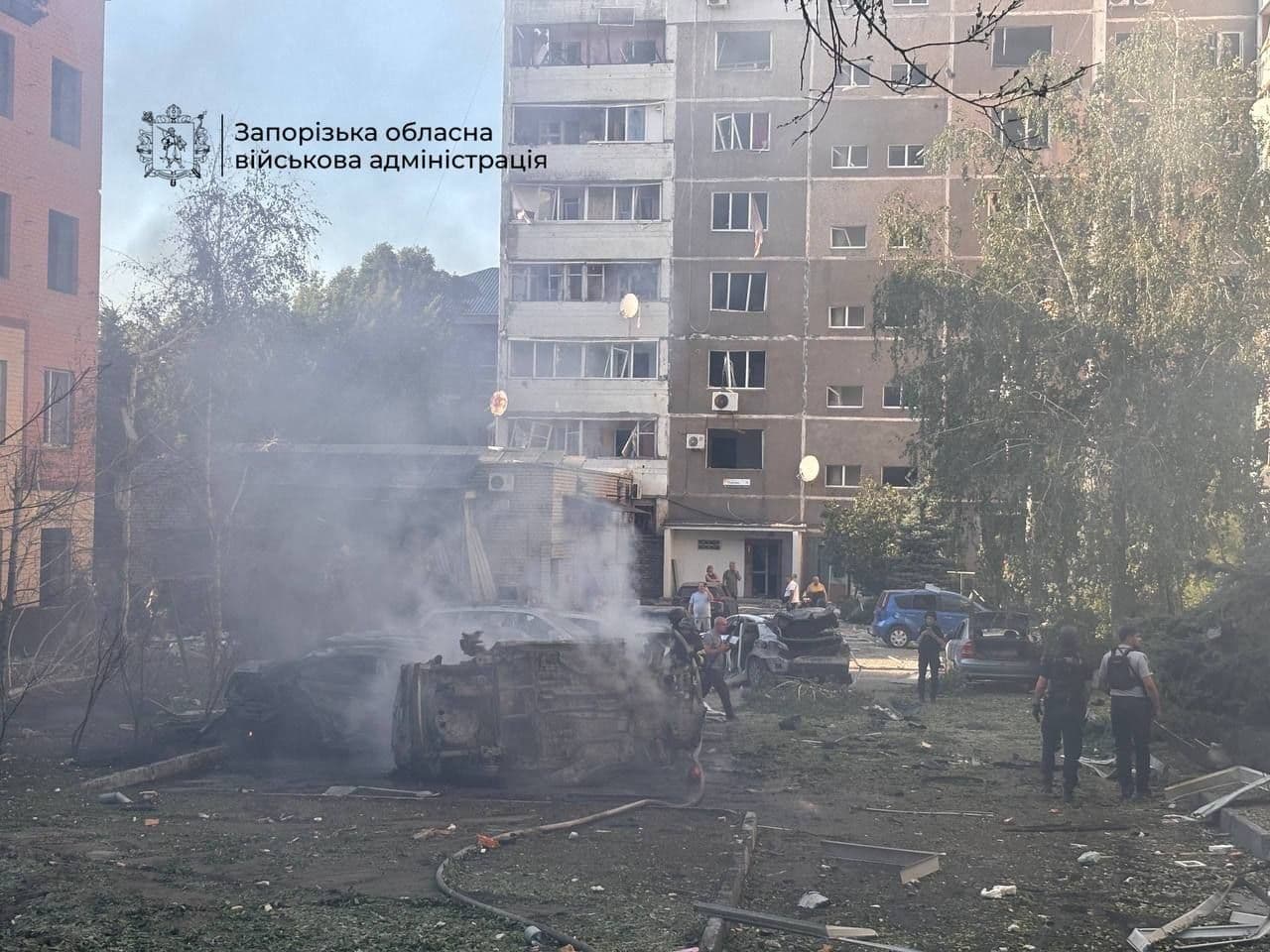 Russian attacks kill 8, injure 66 across Ukraine over past day, with Zaporizhzhia hit hardest