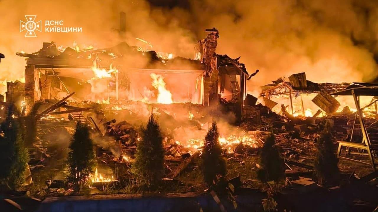 Another overnight Russian attack on Kyiv and Kyiv Oblast kills 3, injures 7