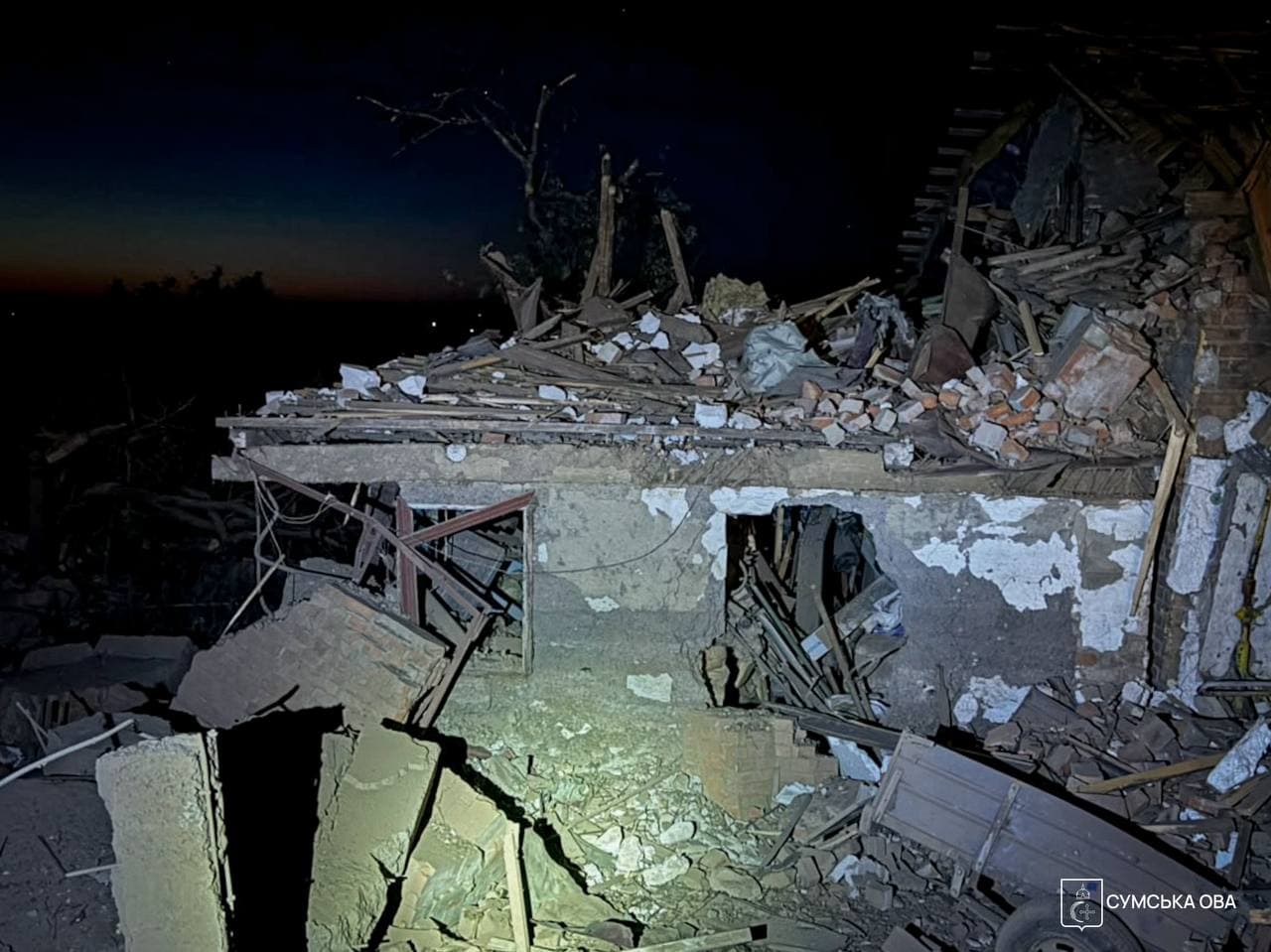 Russian attacks kill at least 4, injure 50 across Ukraine over past day as KAB strikes hit Sumy