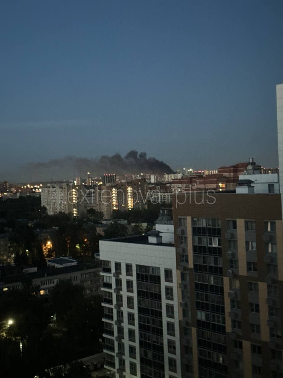 Fires reported near Moscow as Ukraine launches dozens of drones towards Russian capital