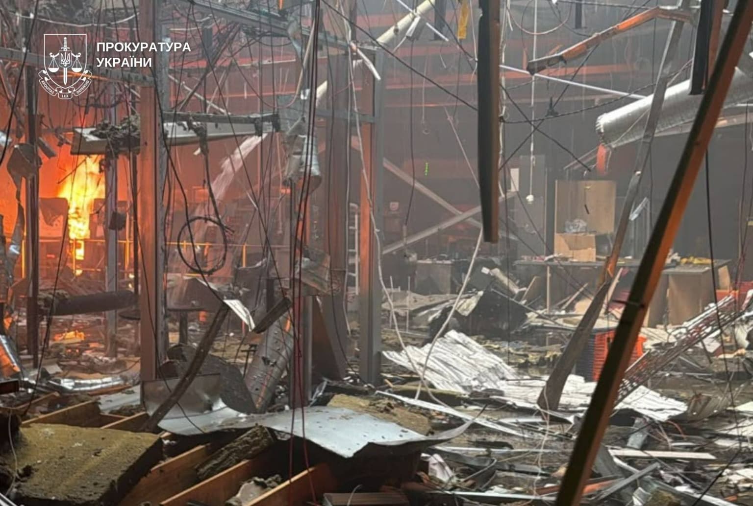 Russia double-tap strike on shopping center in Kryvyi Rih kills at least 6, injures more than 90