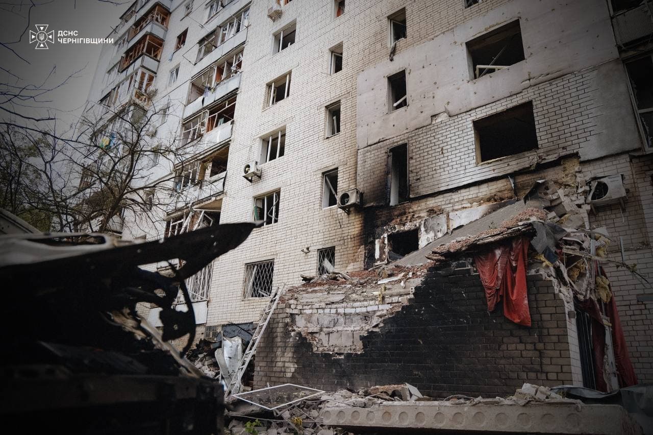 Ukraine war latest: Russian drone strikes residential building in central Chernihiv, injuring at least 20, including 3 children