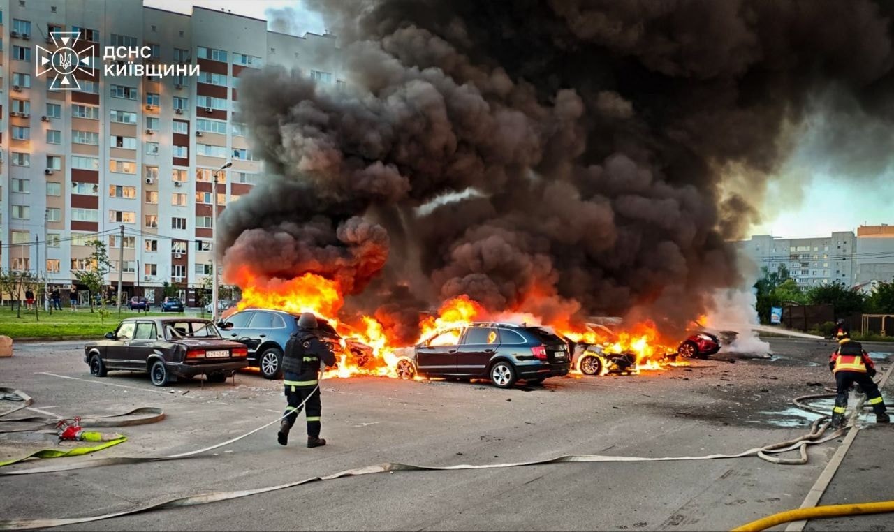 Kyiv records 13 air raid alerts in a single day, most since full-scale invasion began, as Russian attacks continue into morning