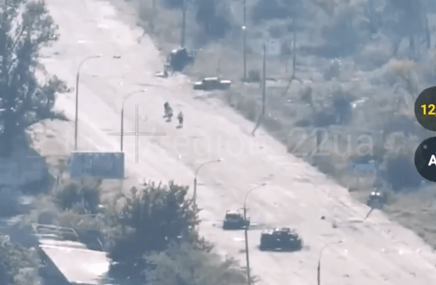Russian troops confiscate Ukrainian drone-delivered food in occupied Oleshky as civilians injured by mines while fleeing, officials say