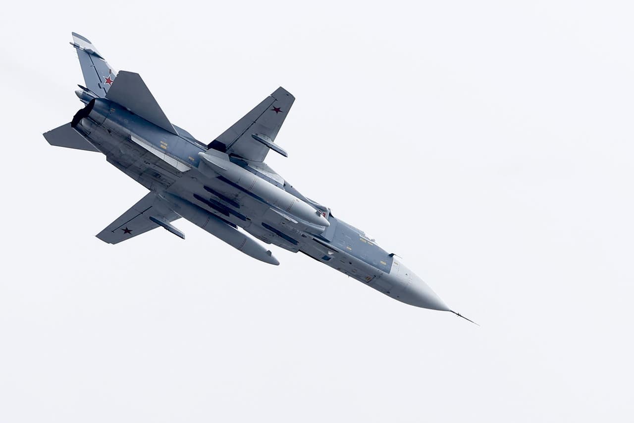 Ukraine hits Russian bomber in occupied Crimea, General Staff says