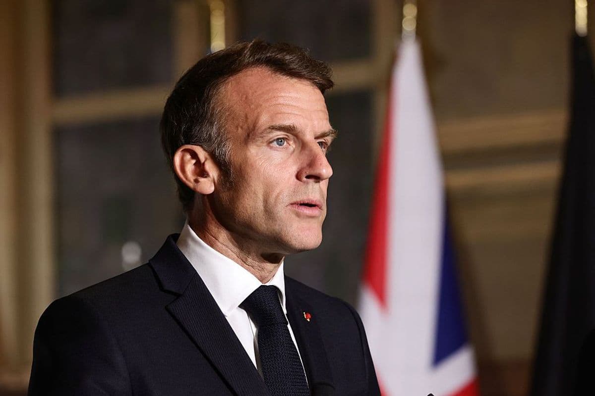 Macron cites 'several signs' Russia is preparing to mobilize 300,000 people
