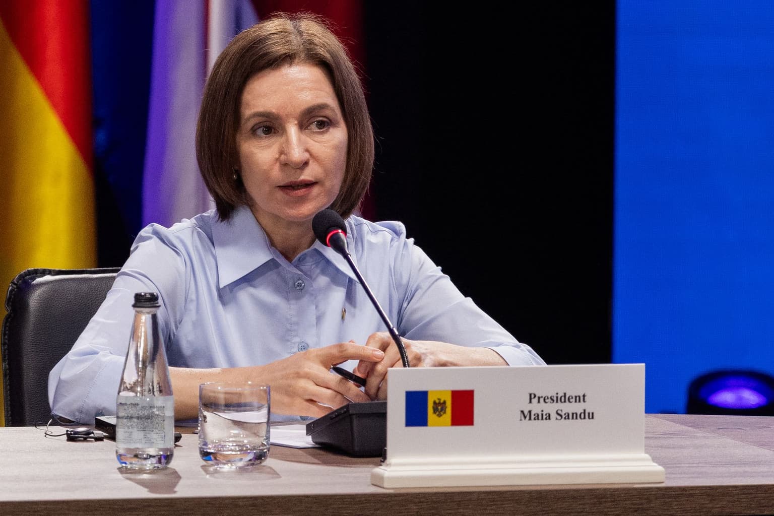Moldovan President Sandu condemns Russian drone strike on border crossing point that killed 2, injured 3