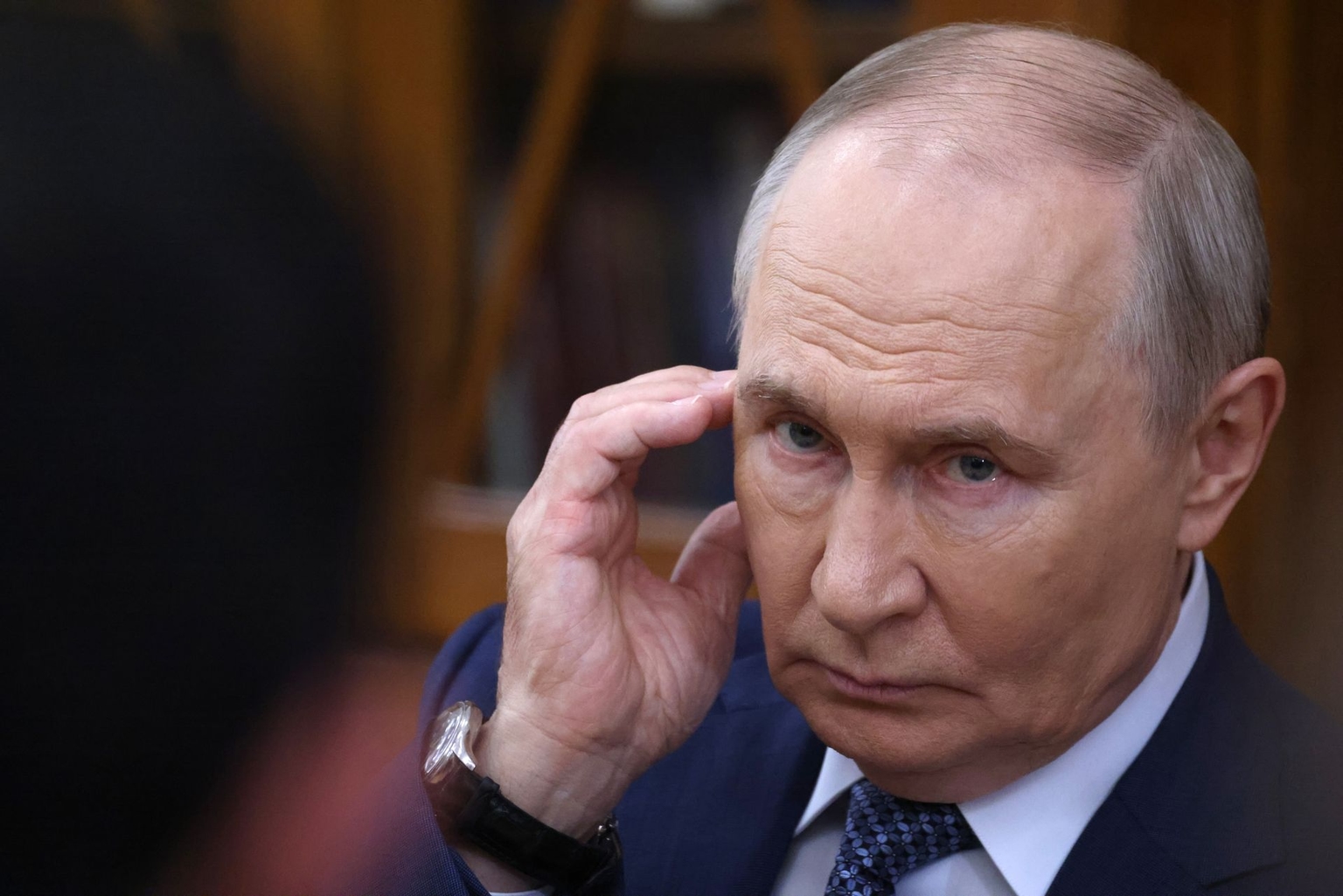 Russian President Vladimir Putin in Moscow, Russia on Aug. 29, 2026.