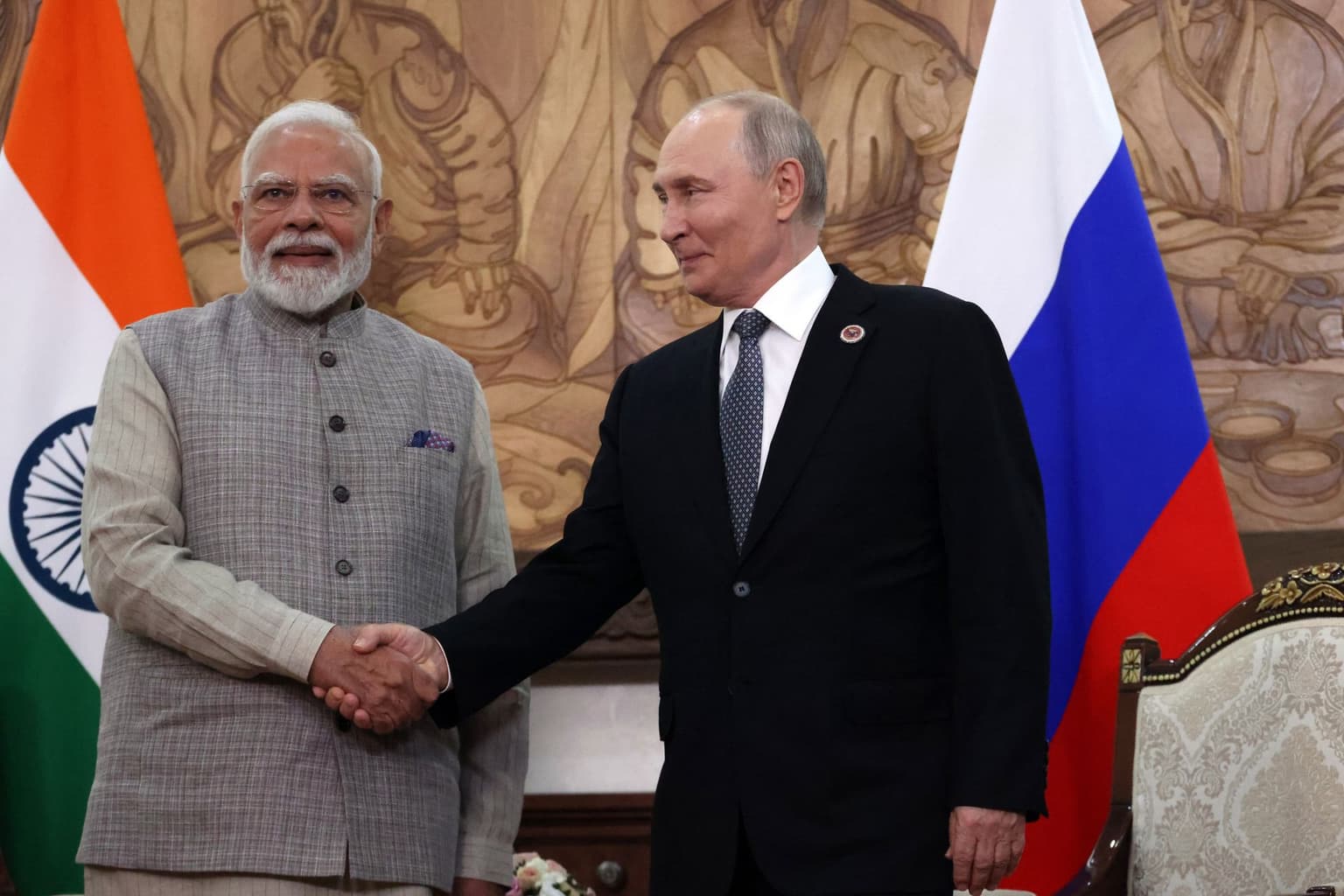 India's prime minister tells Putin to end 'endless war' against Ukraine
