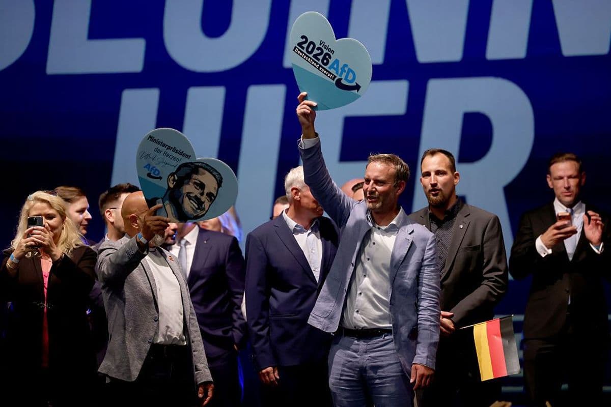 Germany's far-right, pro-Russia party on brink of winning majority in key regional election