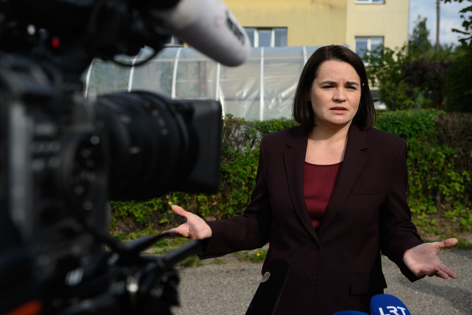 Tsikhanouskaya warns Russia could use Belarus for new attacks on Ukraine
