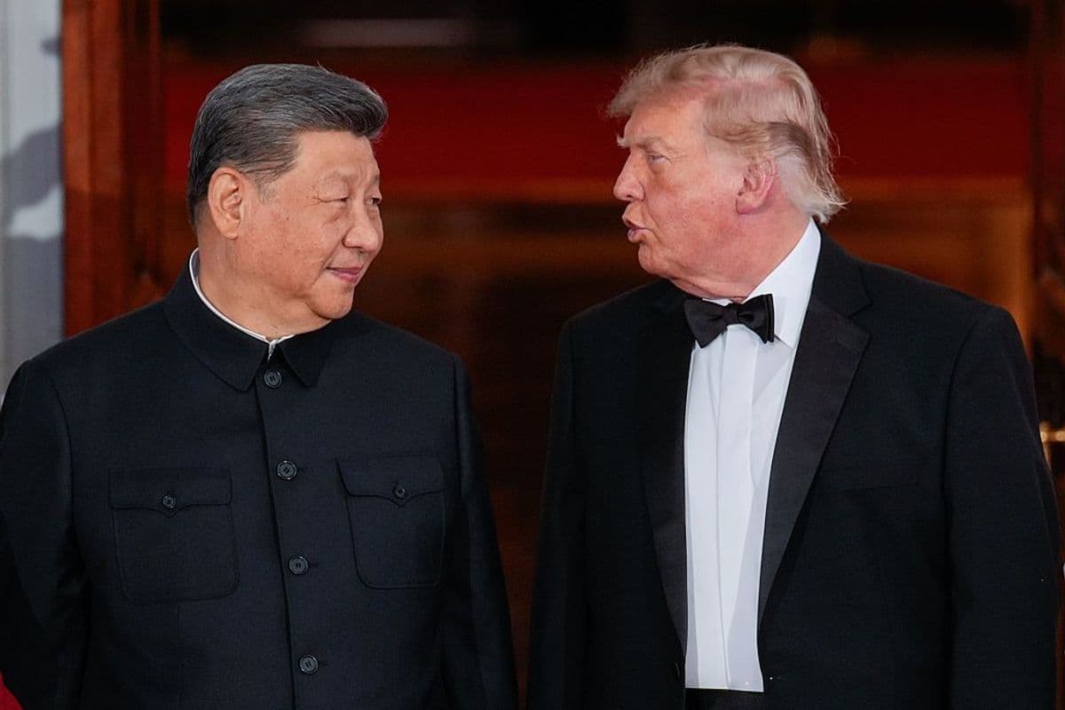 Xi Jinping and Trump meet at the White House before a state dinner on Sept. 24, 2026.