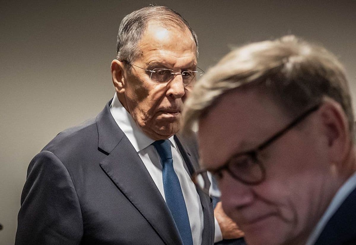 German, Russian foreign ministers meet for 1st time since full-scale war against Ukraine