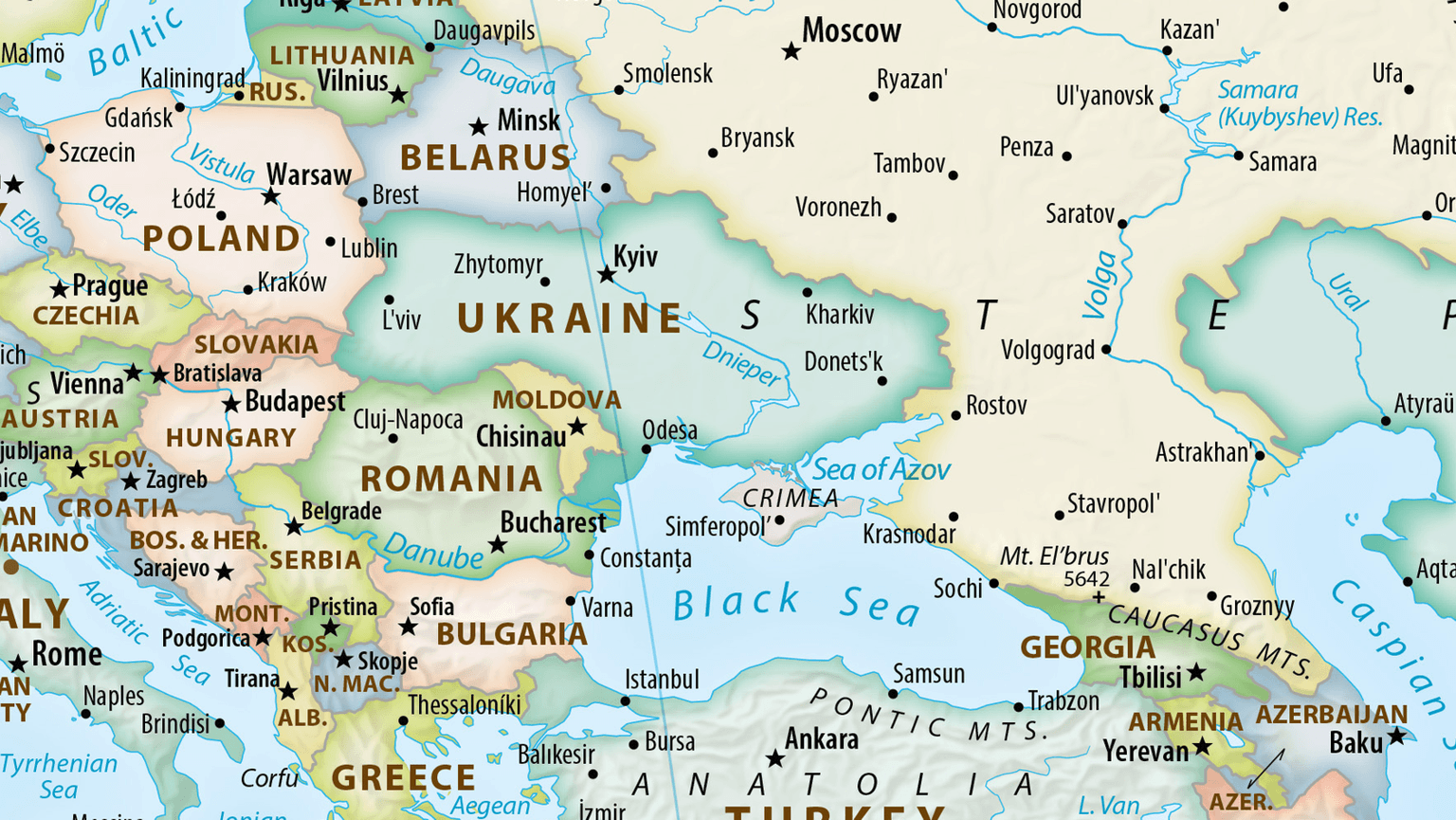 Kyiv protests new UN map separating Crimea from Ukraine