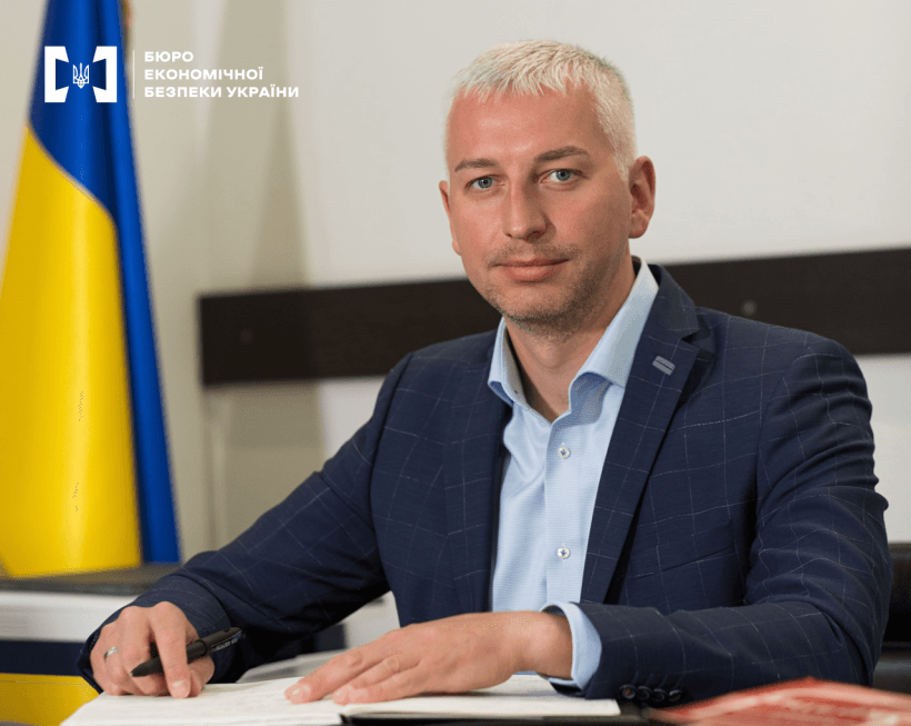 Maksym Kuterha, deputy head of the Khmelnytskyi Regional Prosecutor's Office, in an undated photo.