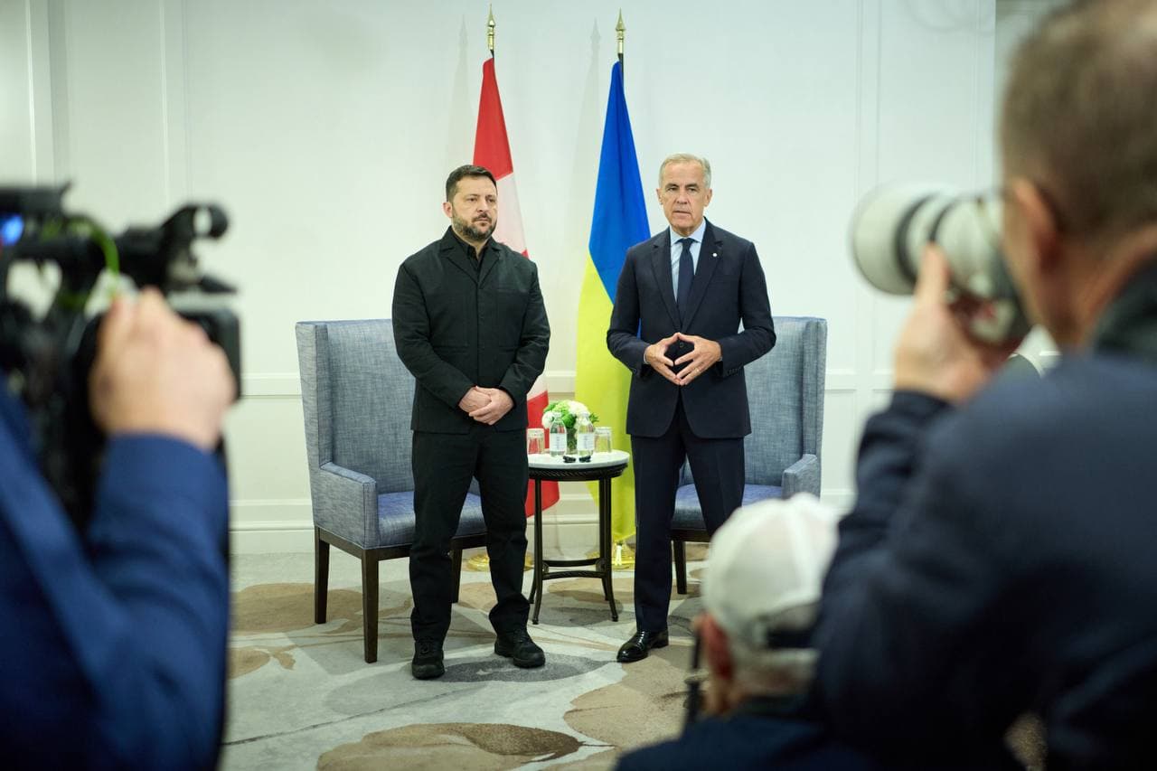 Zelensky meets Canadian PM Carney amid push to bolster Ukraine's air defenses