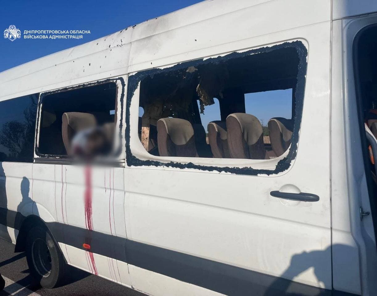 Russian attacks across Ukraine kill at least 9, injure 36 as drone strike on bus kills 5