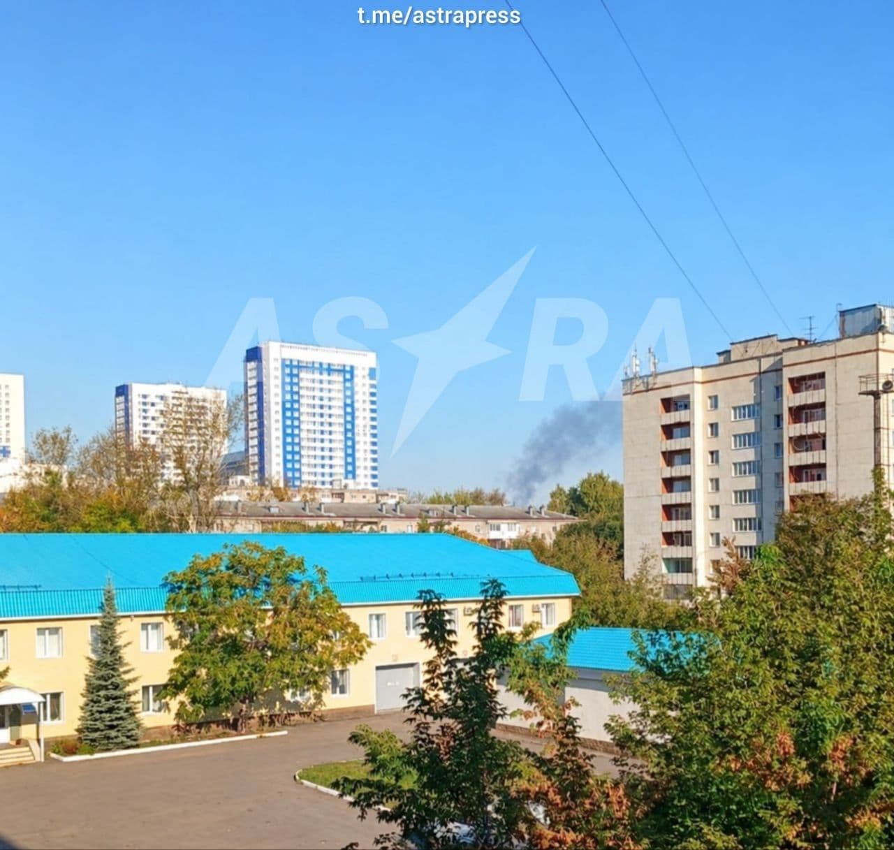Explosions, smoke reported near oil refinery in Russia's Bashkortostan