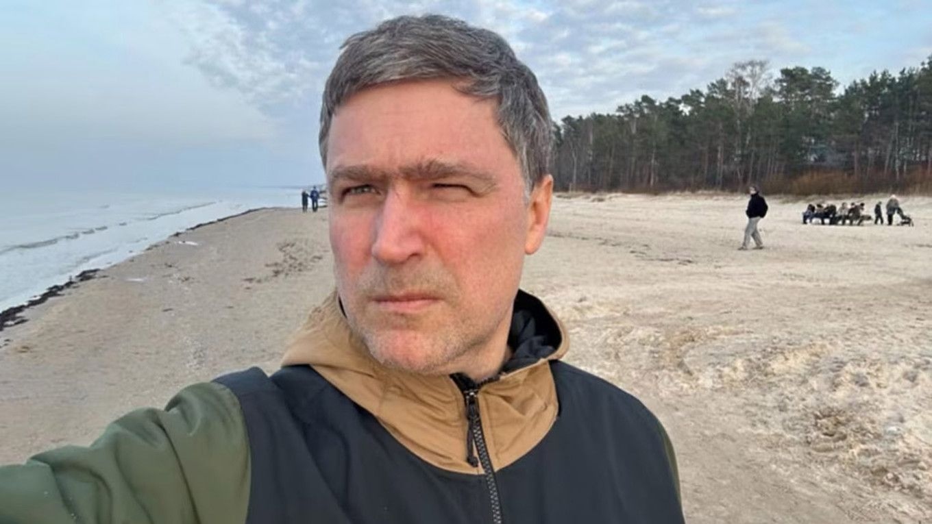 Leonid Ragozin in a photo from his Facebook post, on March 8, 2025.