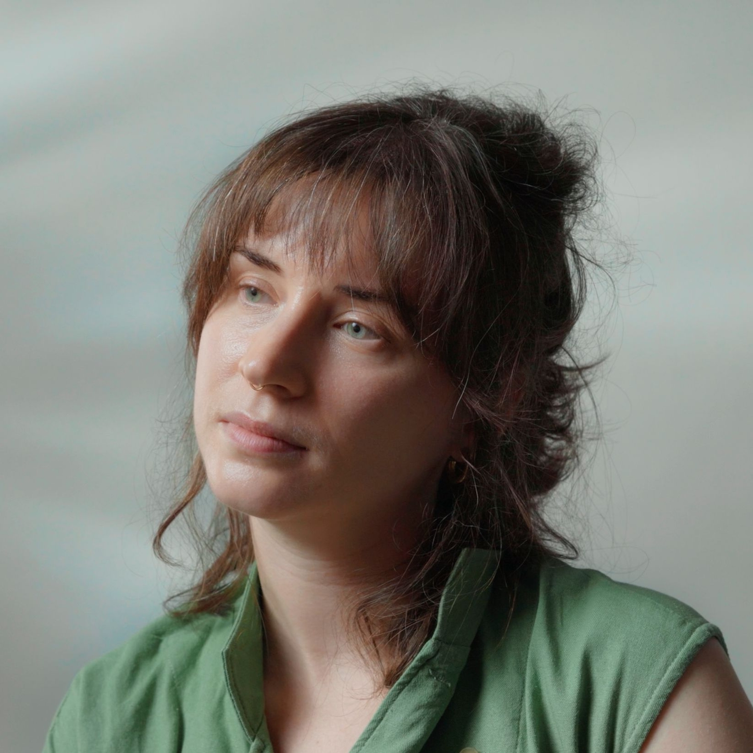Portrait of Eva Yakubovska in "Dealers of Hate".