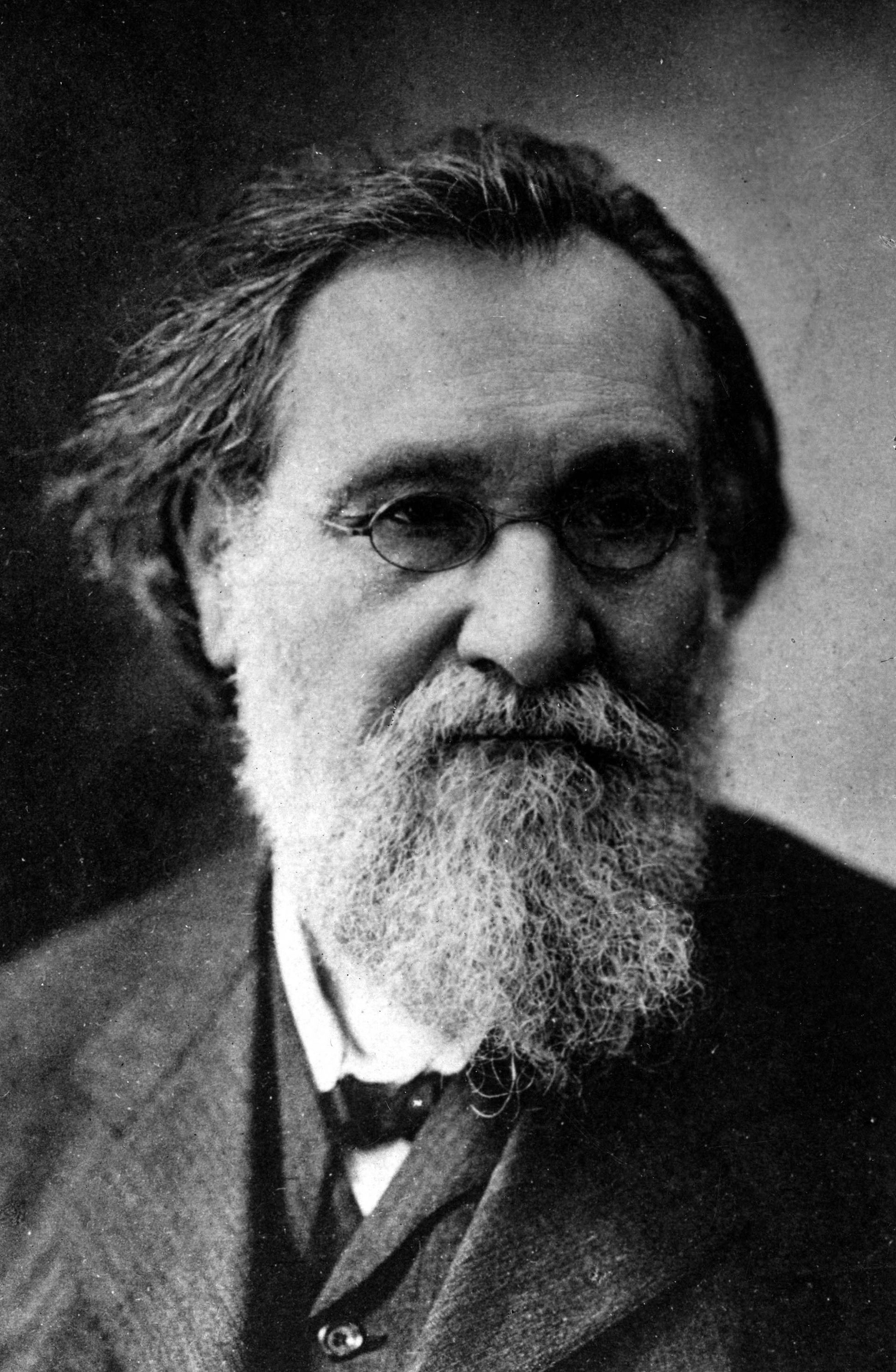 Ukrainian biologist Elie Metchnikoff poses for a portrait in an unknown location in the early 1900s.
