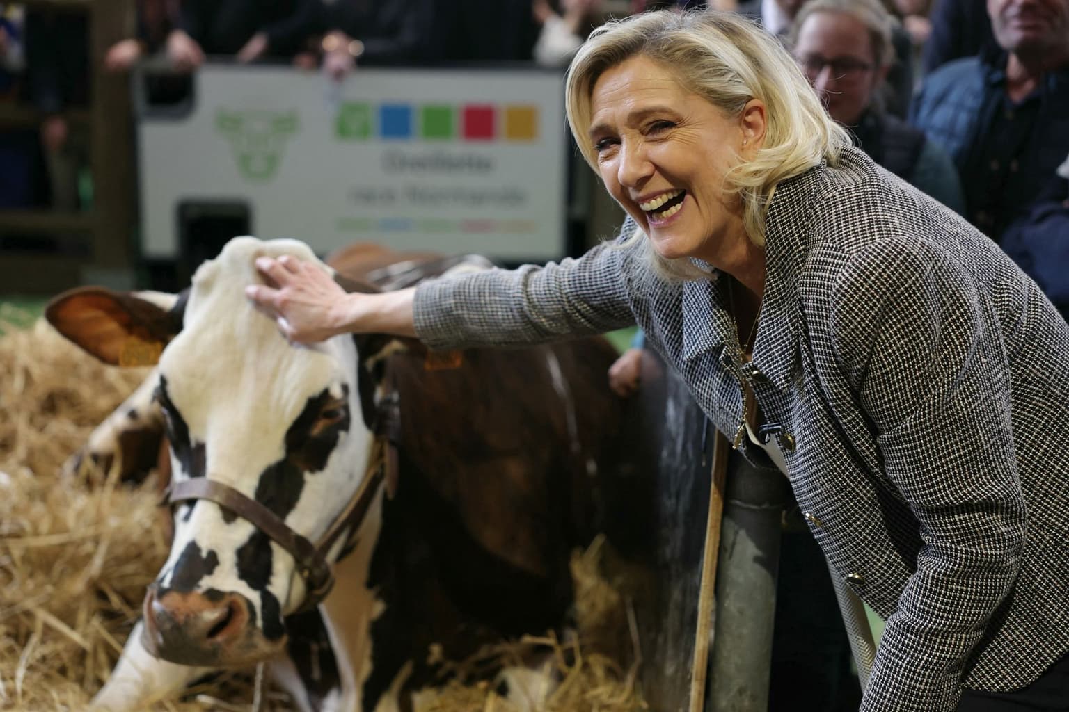 France's Le Pen opposes Ukraine EU membership over farming fears