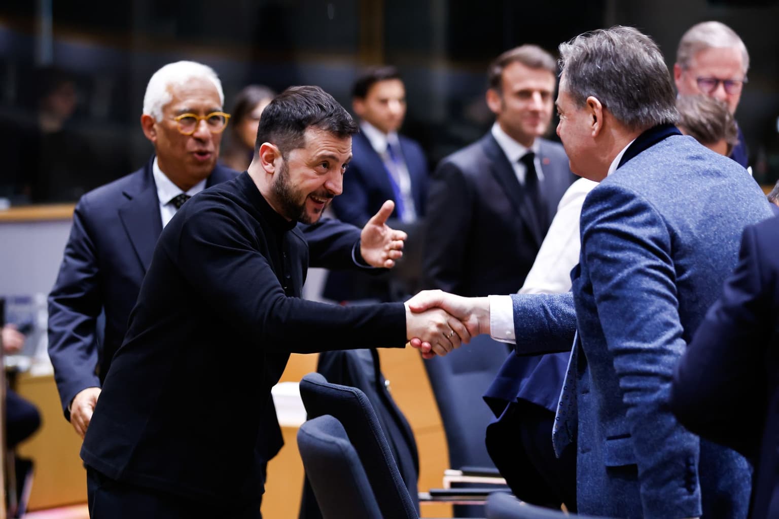 Zelensky arrives in Belgium, prepares to meet Prime Minister De Wever