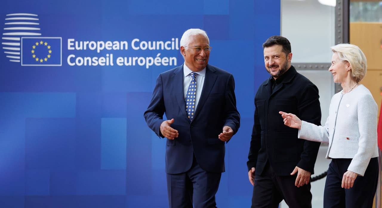 Zelensky thanks EU's 'real leaders' for their continued support as bloc confirms new sanctions package on the way