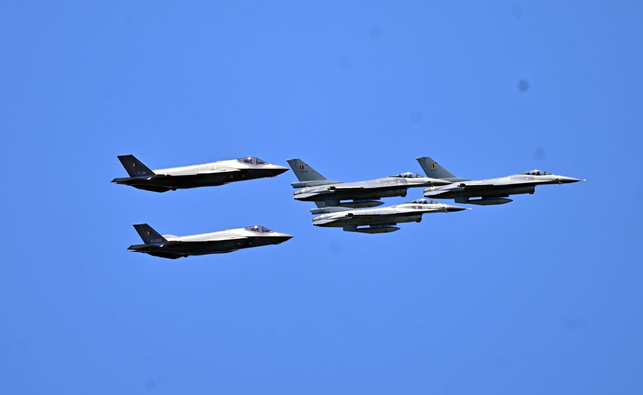 Belgium promises to deliver 10 F-16 fighter jets to Ukraine this year