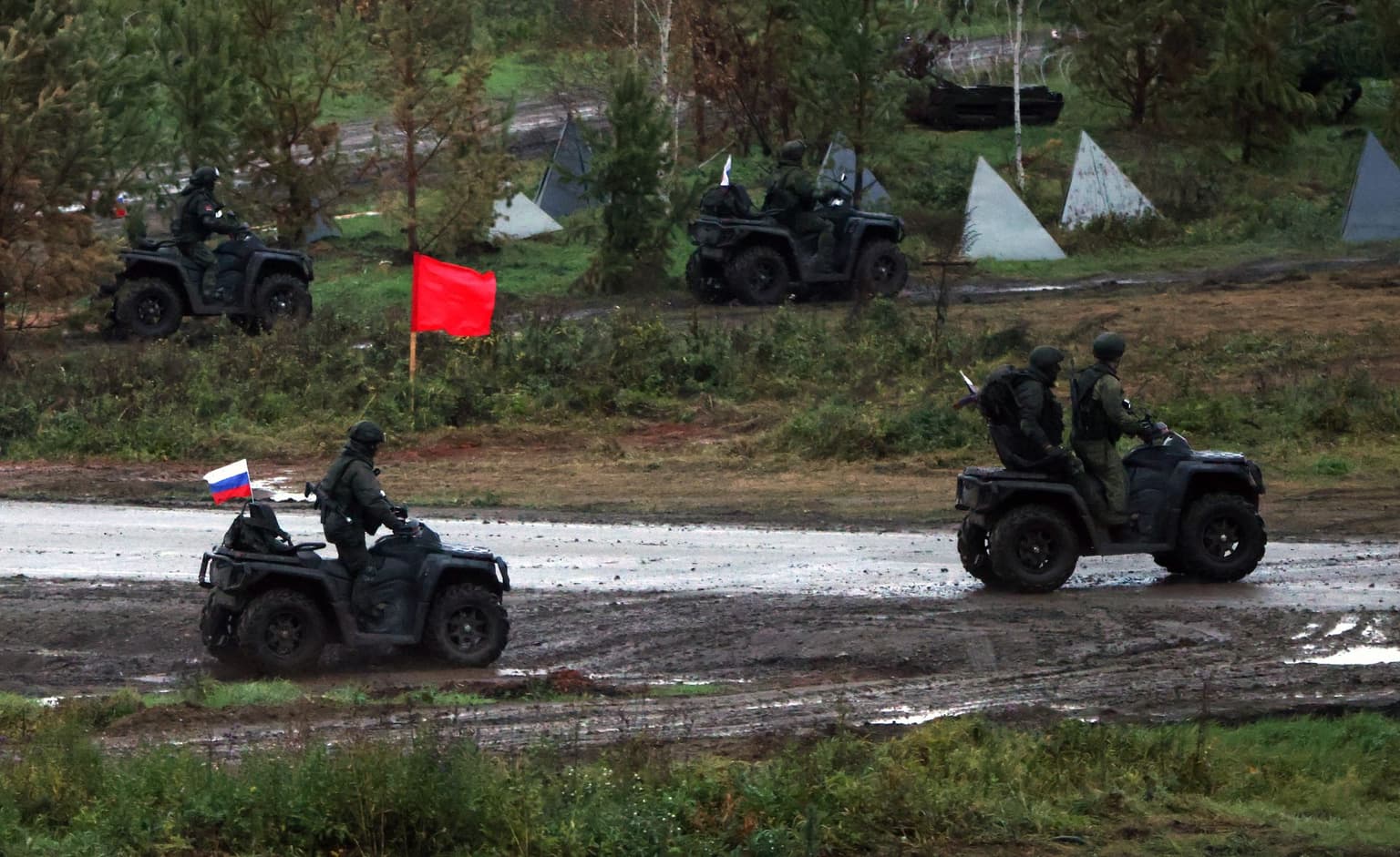 Russia-led military bloc launches joint military drills in Belarus