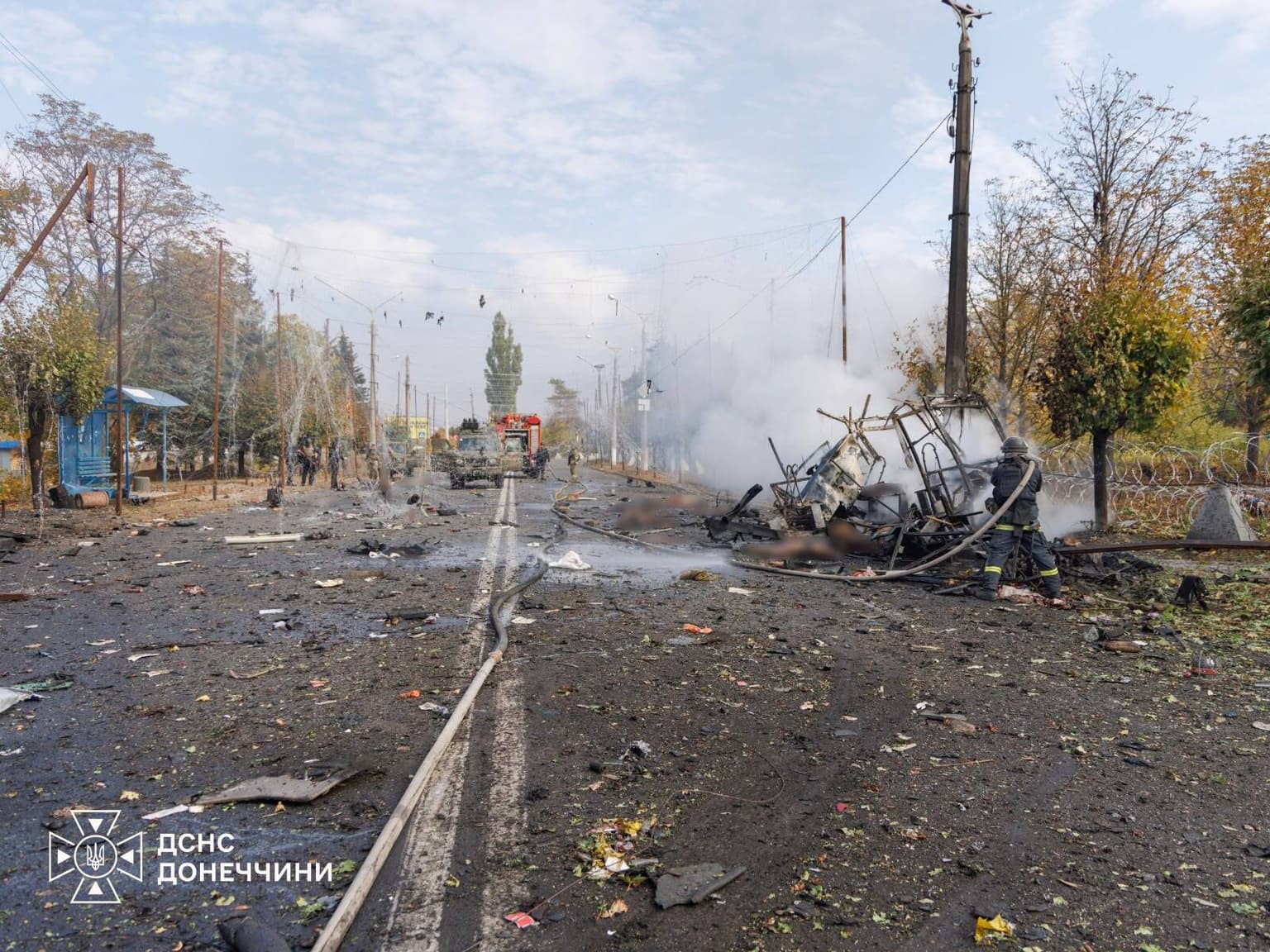 Ukraine war latest: Russian glide bomb strikes in Kramatorsk kill at least 33