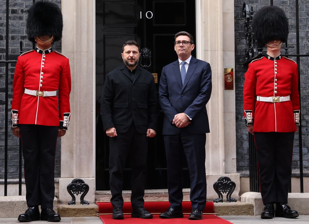 Zelensky arrives in UK as London vows to speed up anti-drone missile deliveries for Ukraine