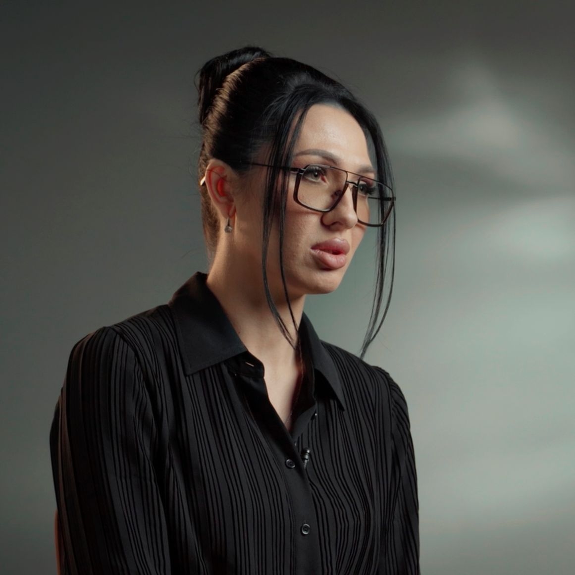 Portrait of Kateryna Lebed in "Dealers of Hate".
