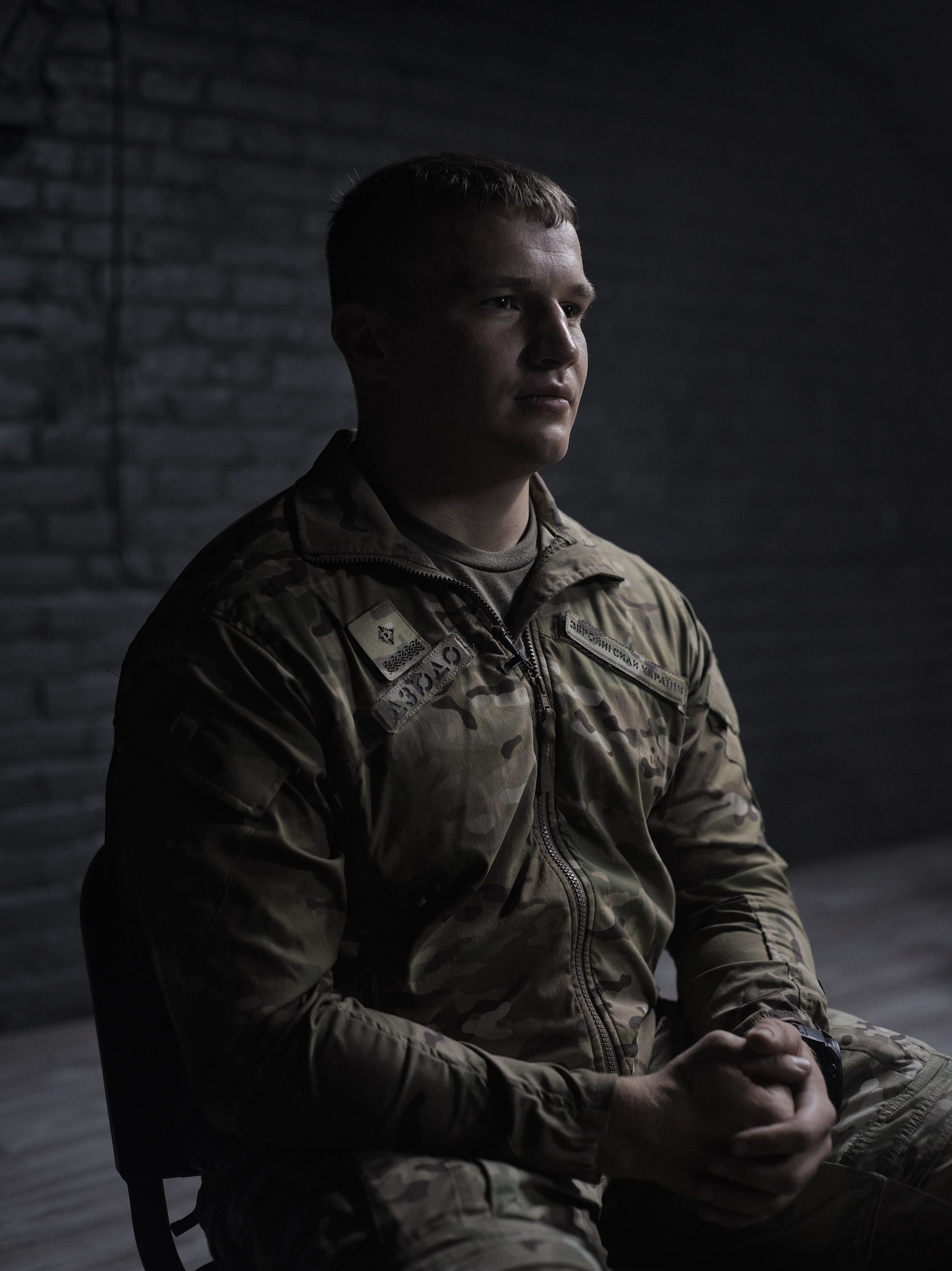 A soldier "Judo" in an unnamed location in Kharkiv Oblast, Ukraine, on Oct. 6, 2026.