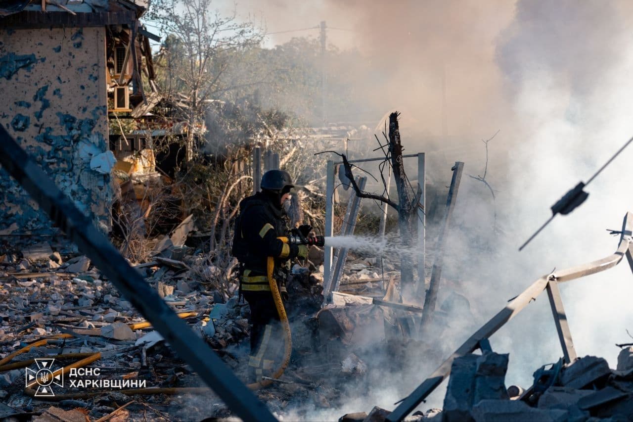 Russian glide bombs strike Kharkiv, kill women, injure children