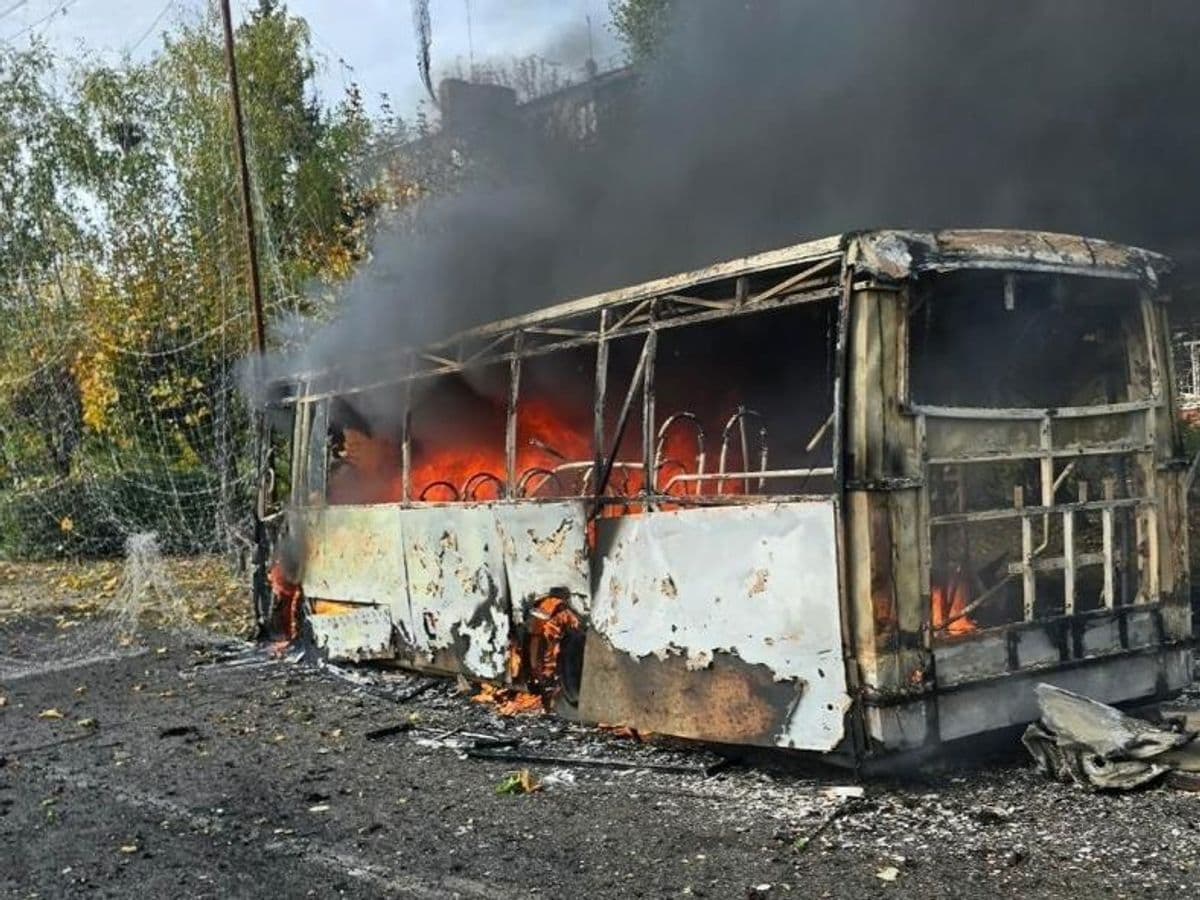At least 12 dead after Russian glide bomb strikes Kramatorsk bus stop