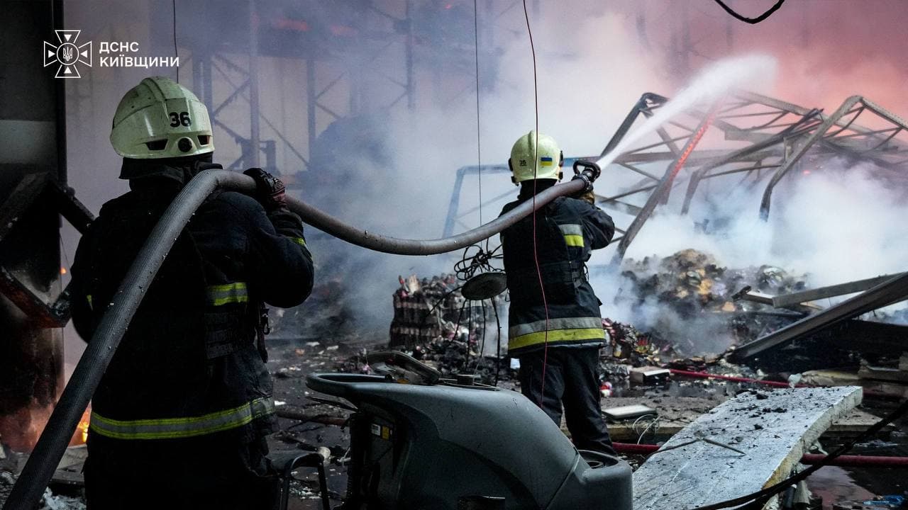 Russian drone barrage on Kyiv kills 3, injures 14, disrupts electricity, water supplies