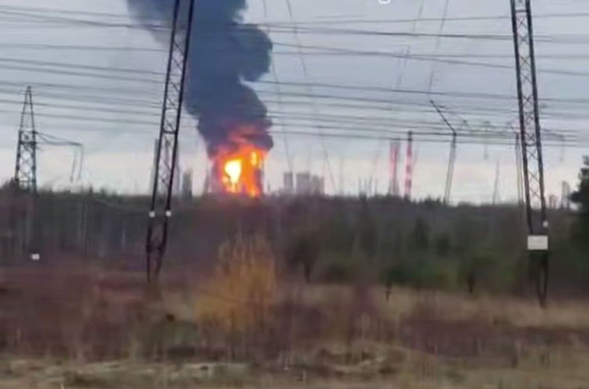 Ukraine war latest: Drone attack sparks fire at industrial facility in Russia's Surgut district