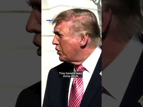 What Russia is doing to Ukraine is 'good,' Trump says 1 Video thumbnail
